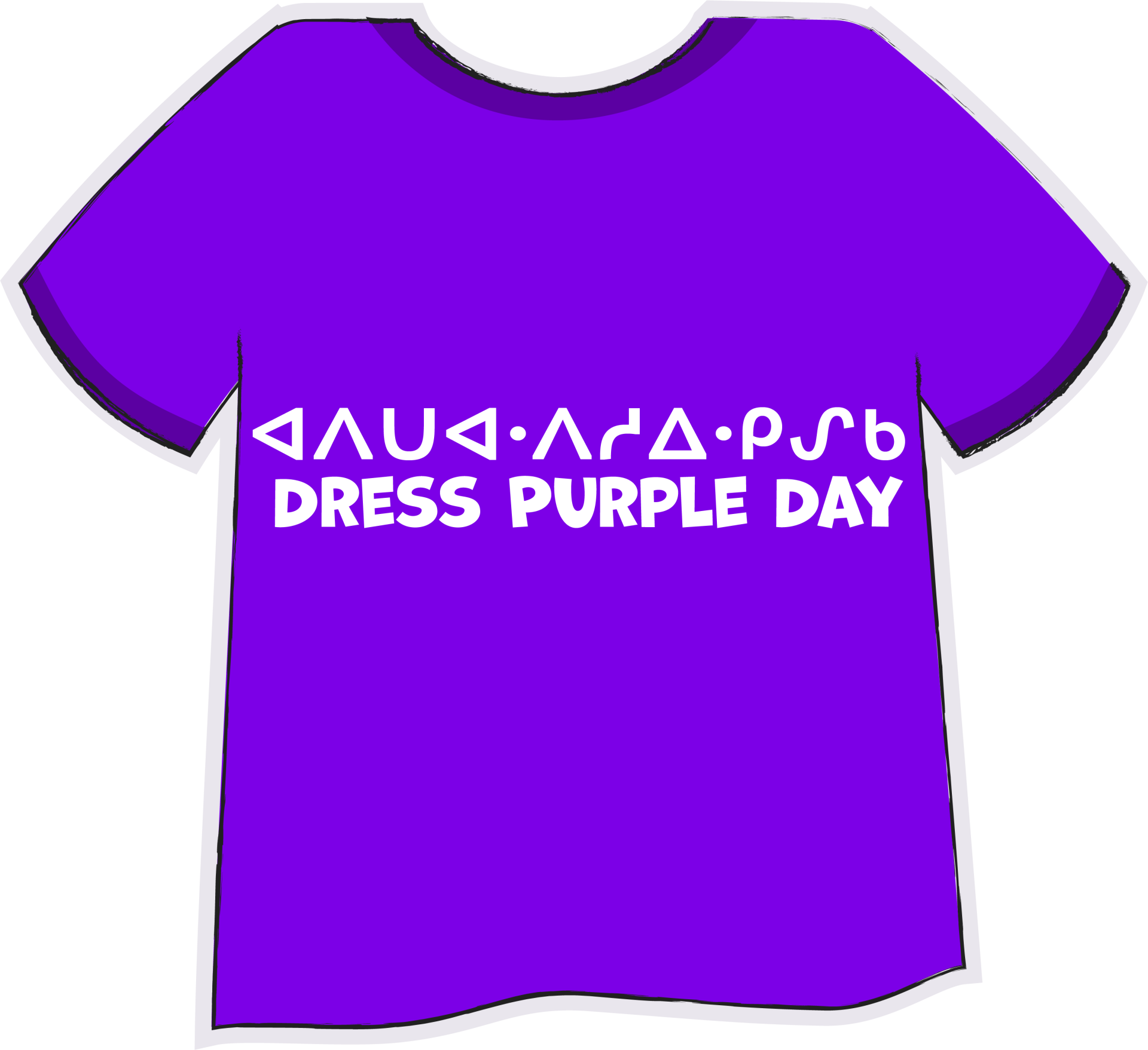 Dress Purple Day Tikinagan